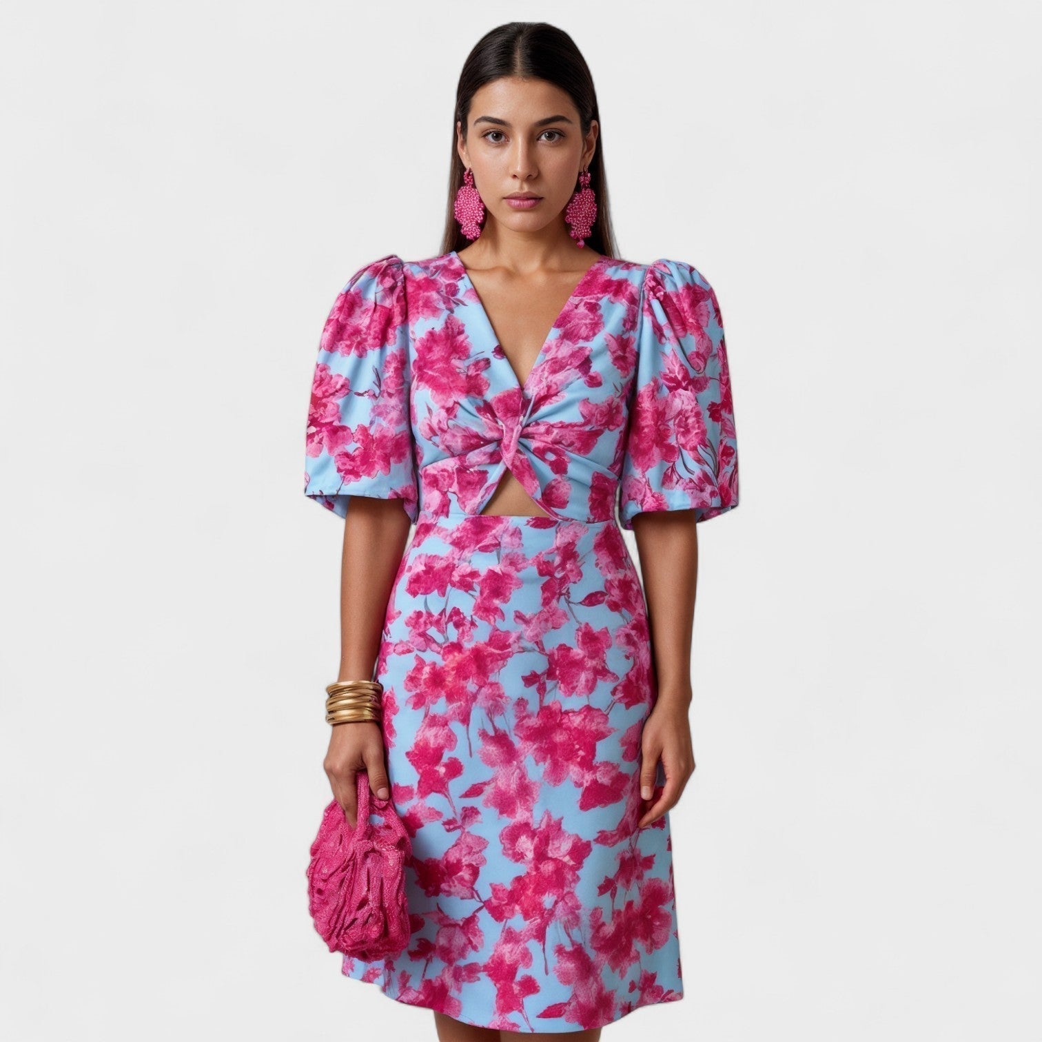 Lía - Vestido Tropical Elegante