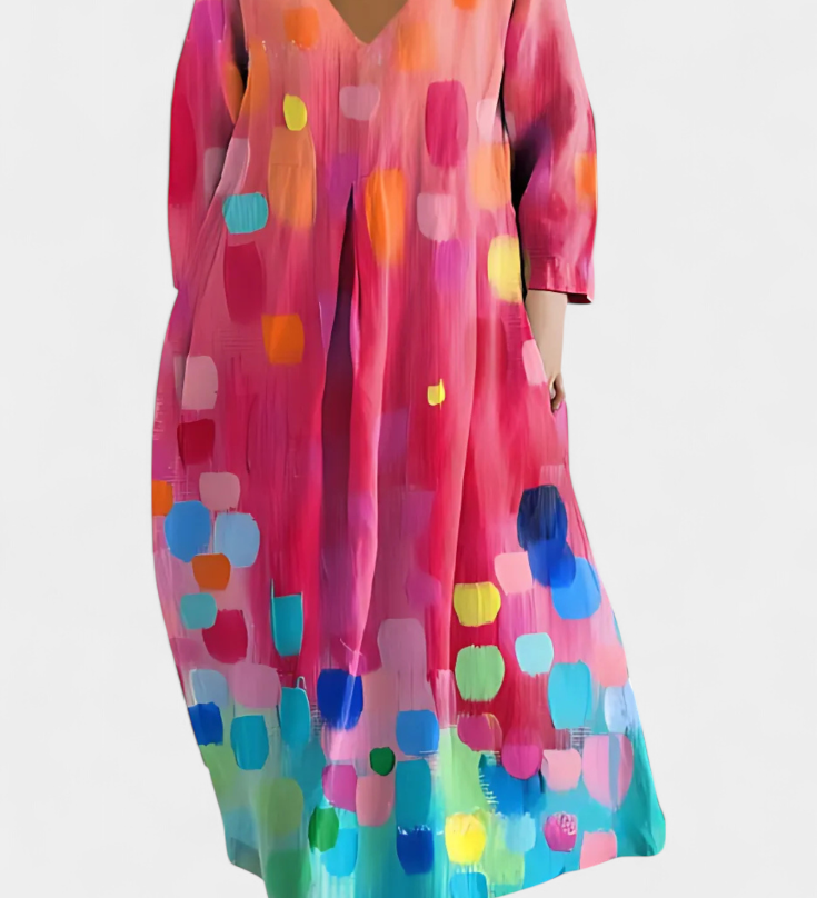 Ana - Vestido Elegante Floral