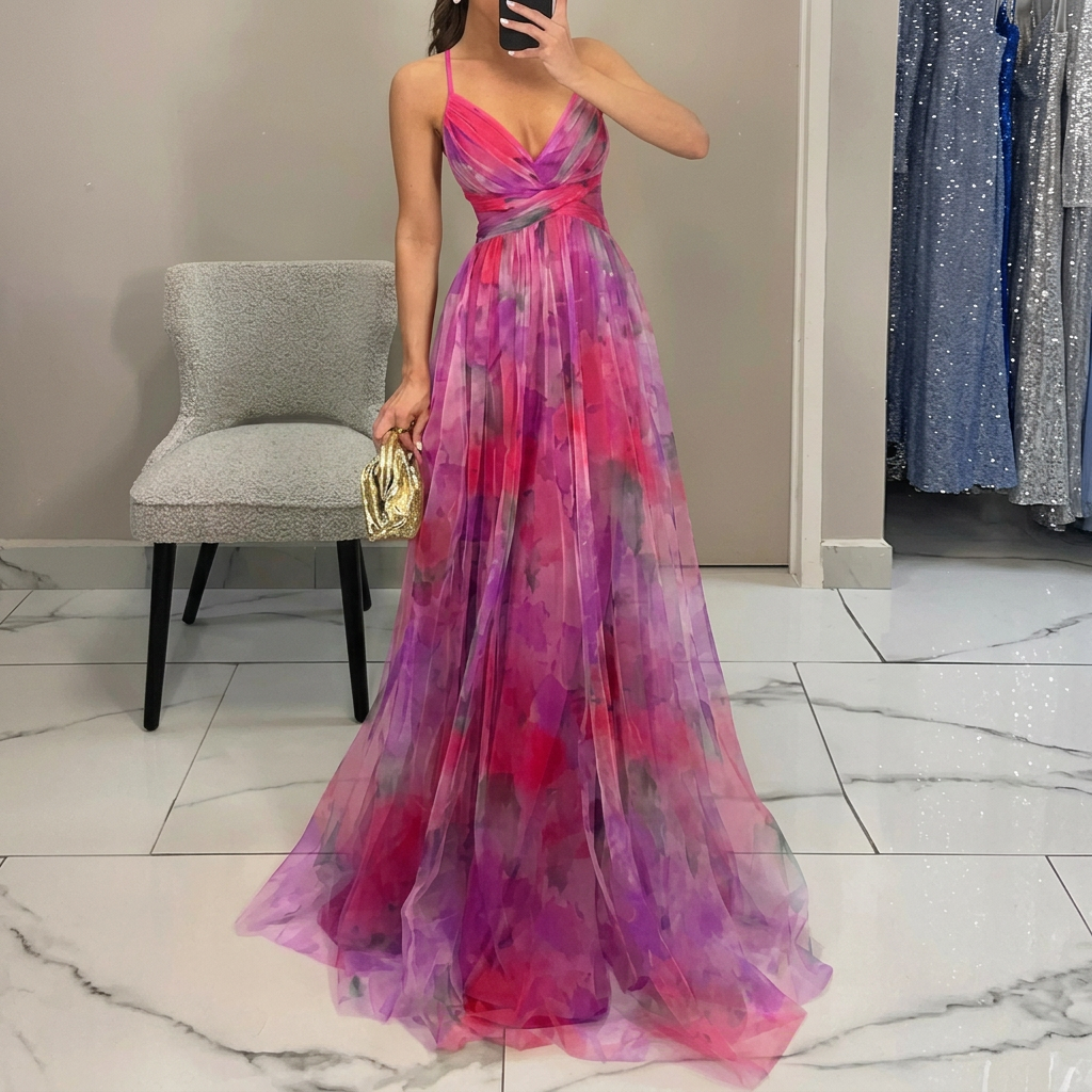 Margarita - Vestido Maxi Floral