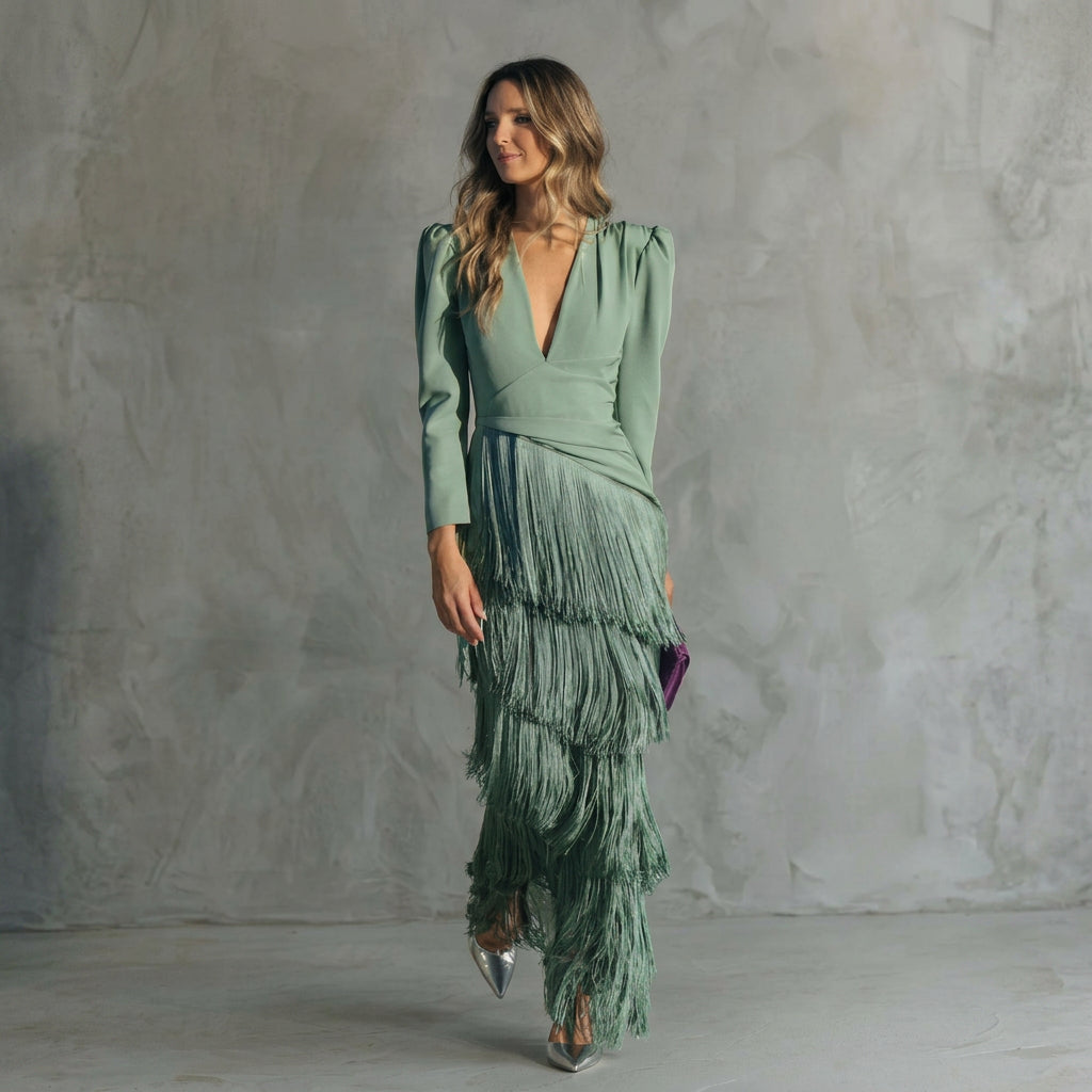 Gabriela - Vestido Largo Elegante