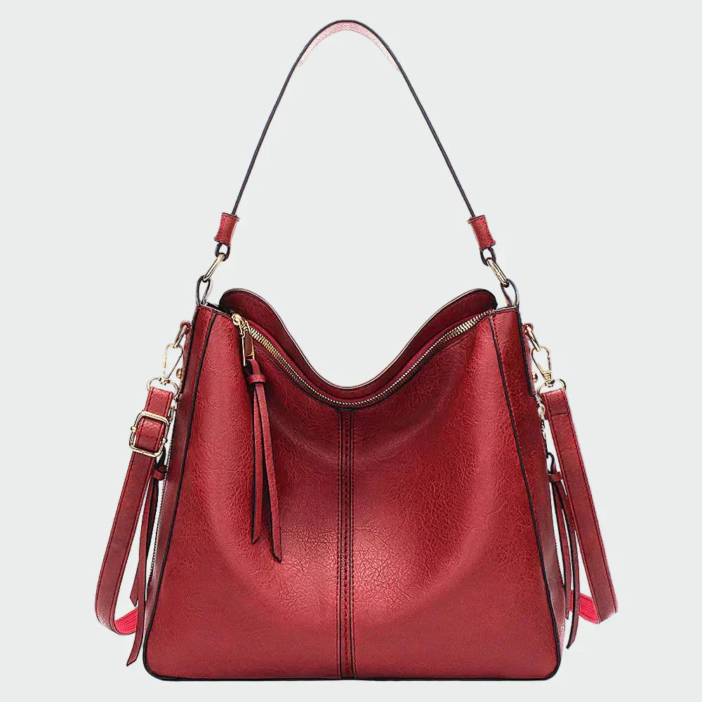 Bolsa hobo de cuero Sofía