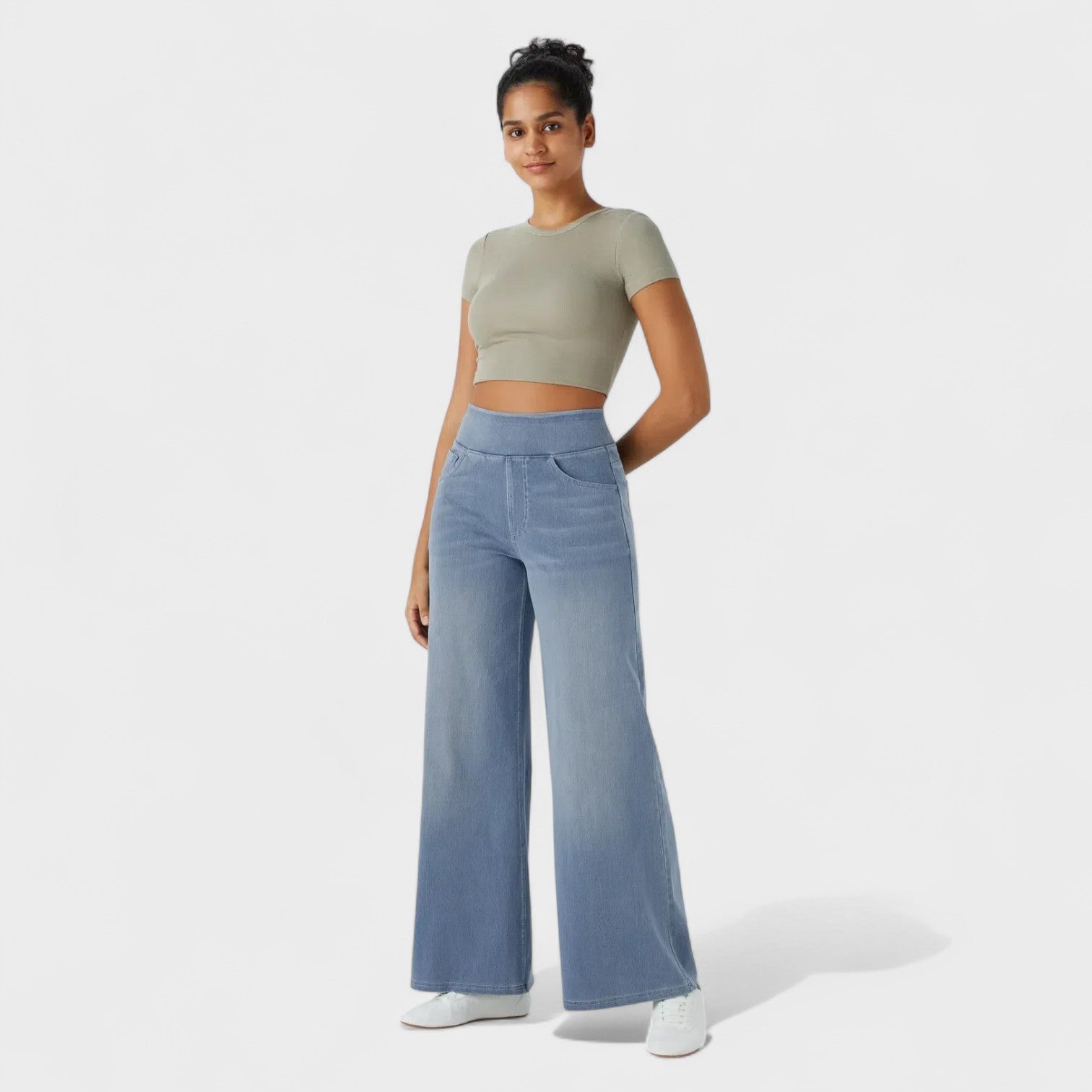 Irene - Pantalones Vaqueros Anchos