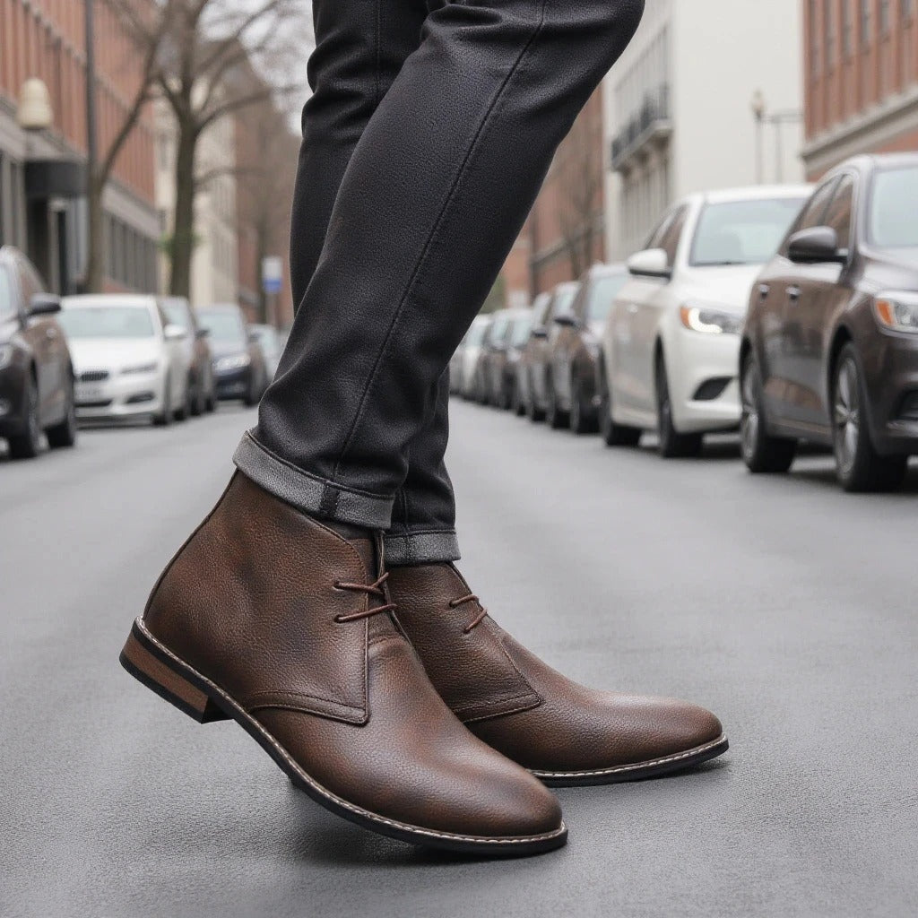 Nina - Botas Elegantes Cuero