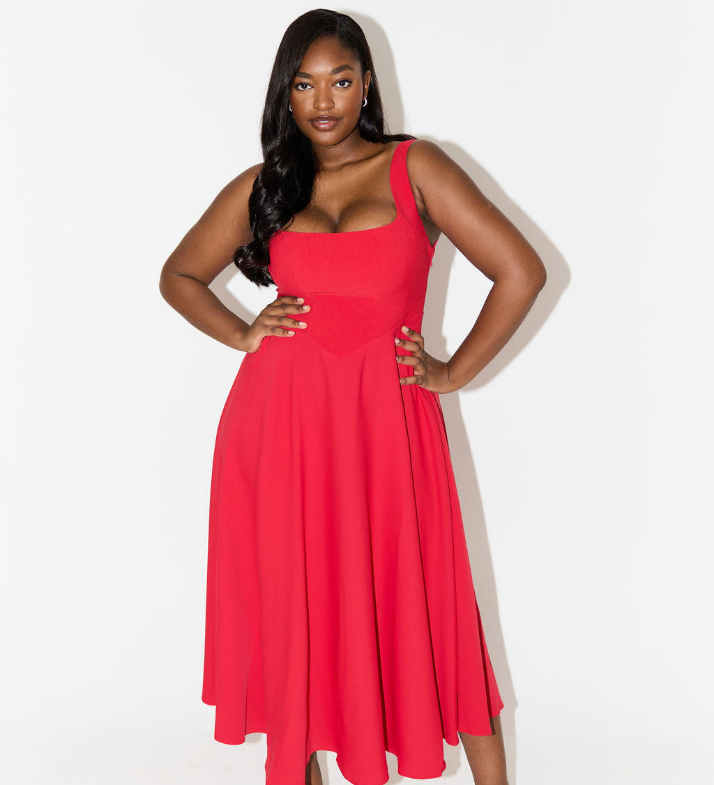 Amelia - Vestido Midi Elegante