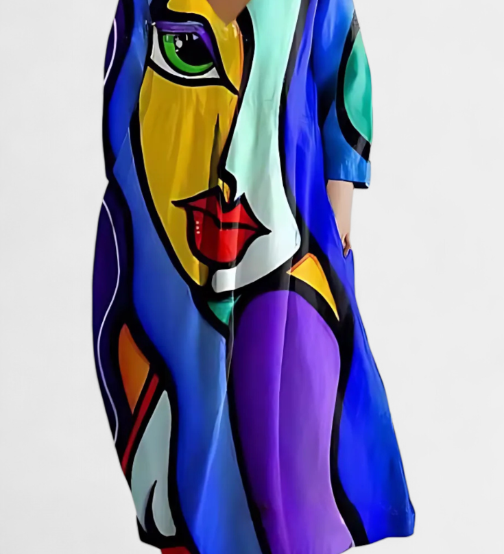 Ana - Vestido Elegante Floral