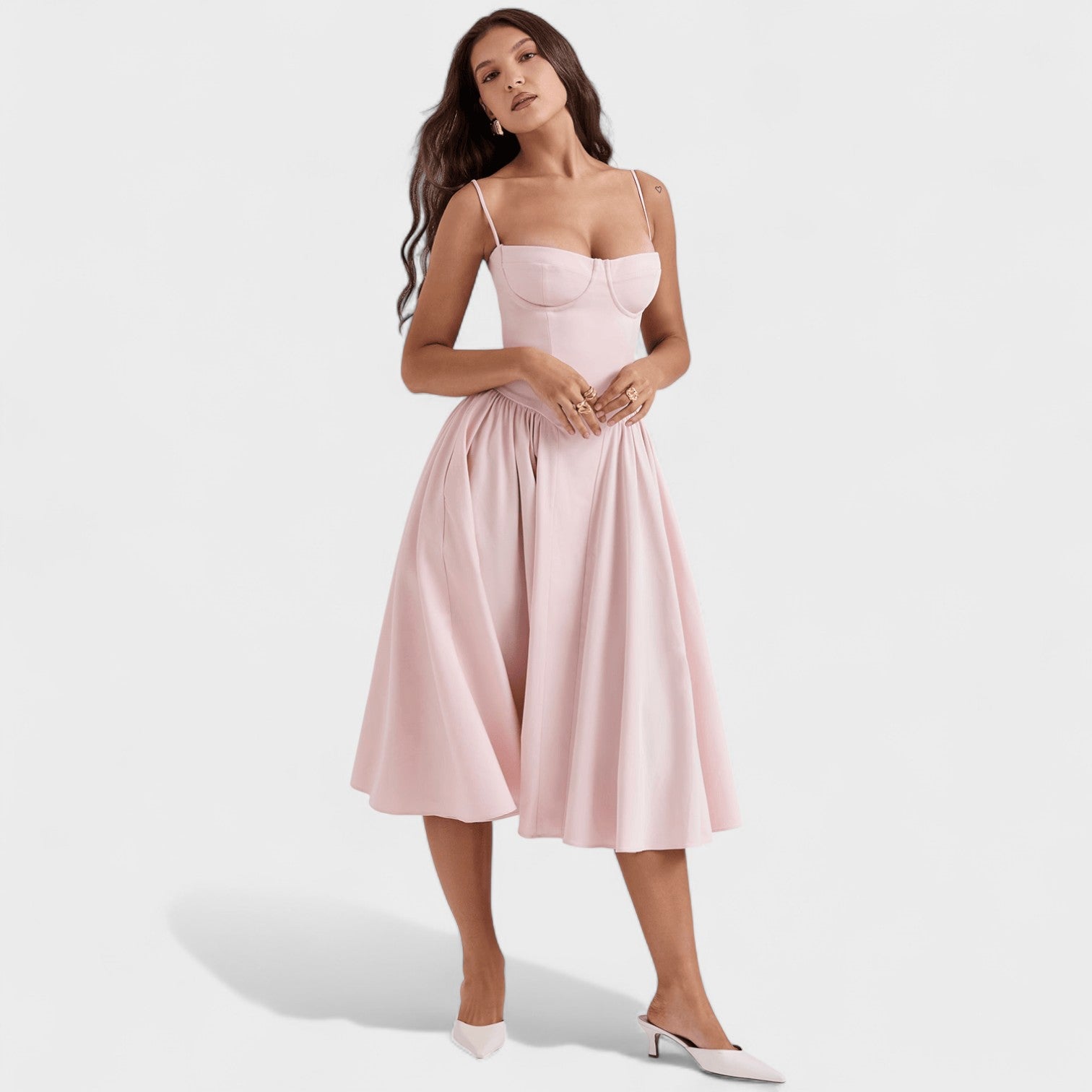 Valentina - Vestido Con Corsé