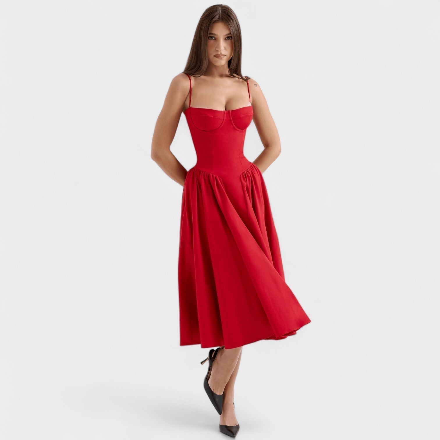 Valentina - Vestido Con Corsé