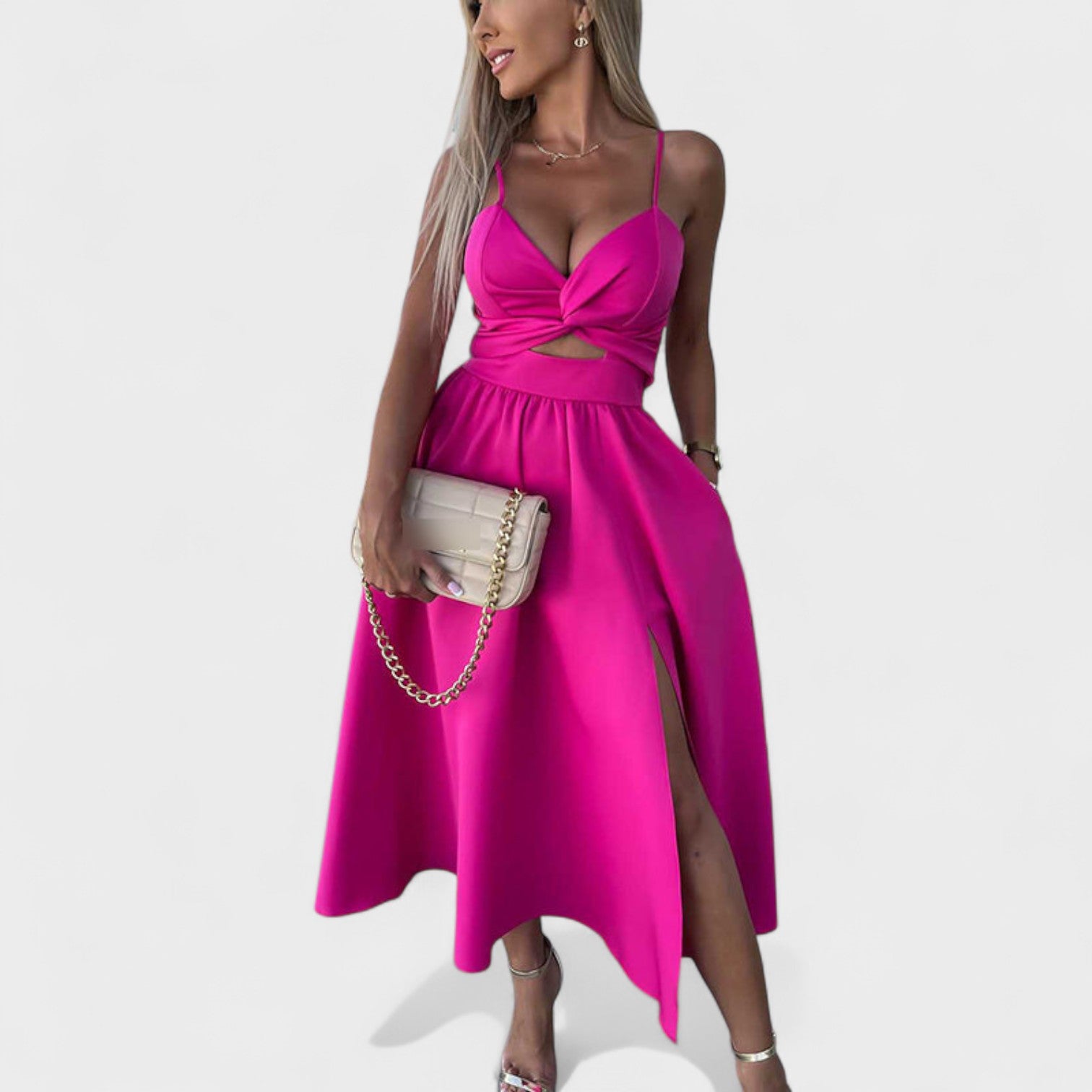 Cielo - Vestido Midi Elegante