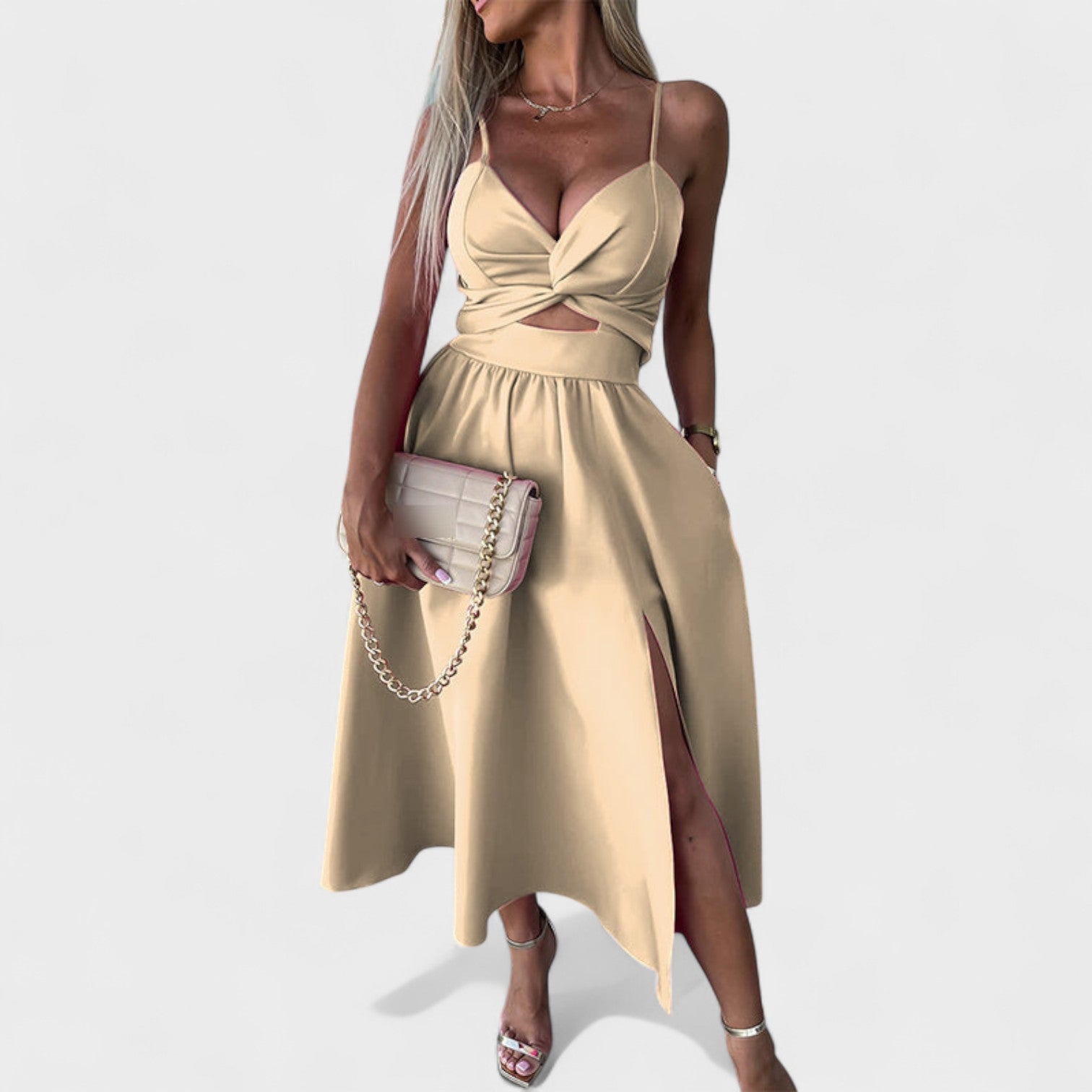 Cielo - Vestido Midi Elegante