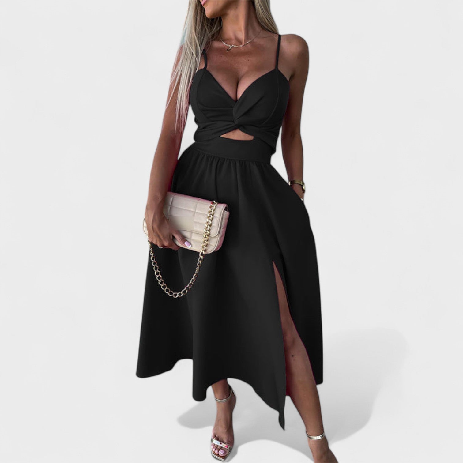 Cielo - Vestido Midi Elegante