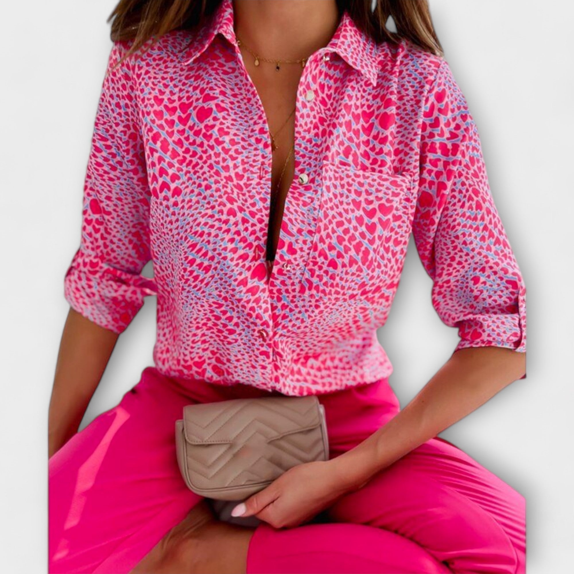 Romina - Blusa Clásica Elegante