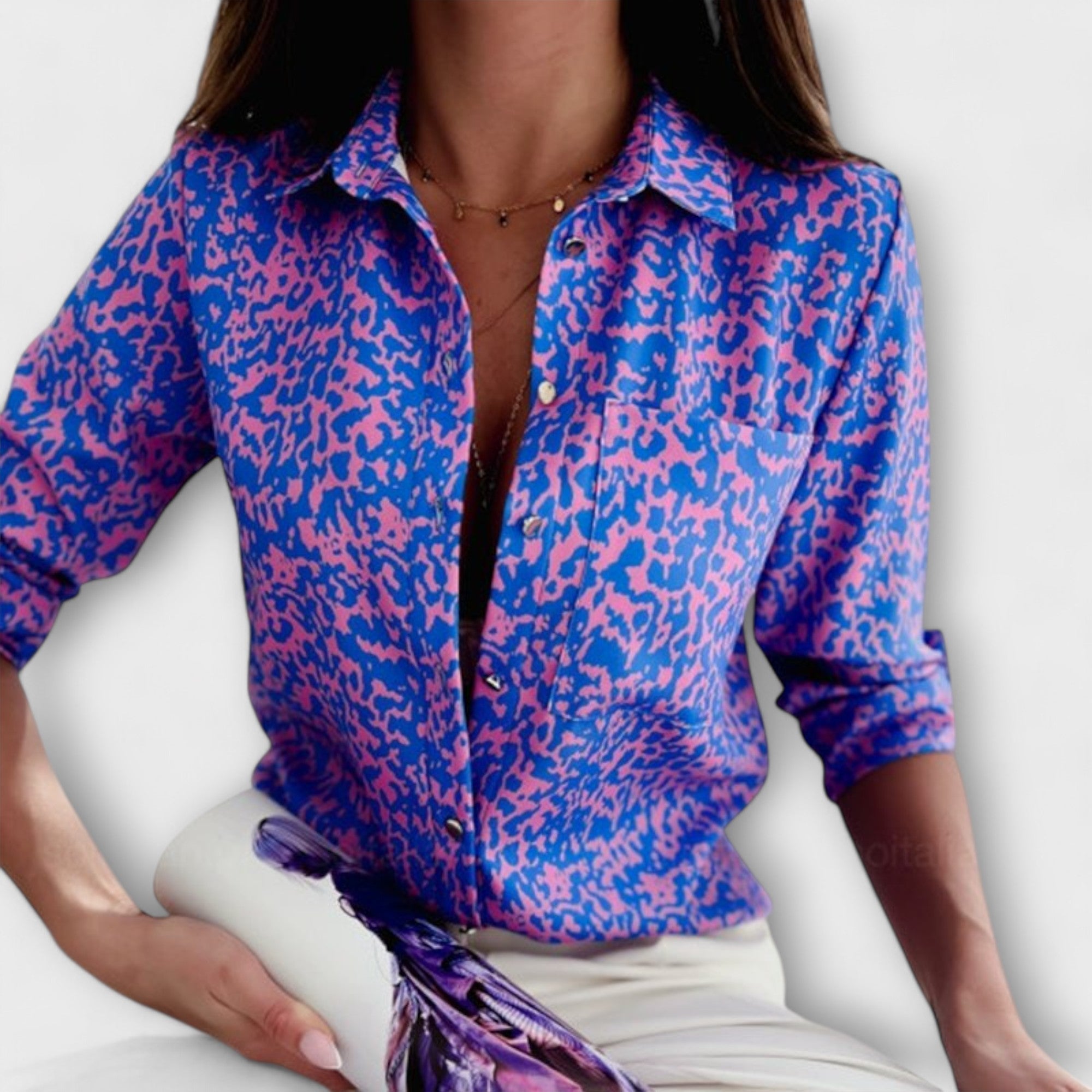 Romina - Blusa Clásica Elegante