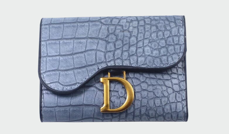 Cartera de cuero elegante