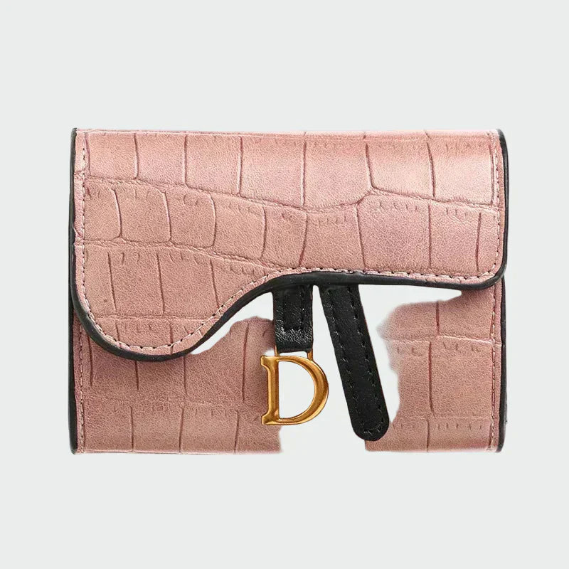 Cartera de cuero elegante