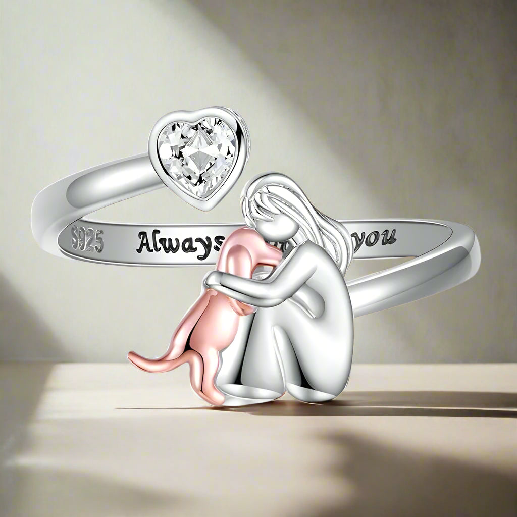 Anillo Sofía - Abrazo de Perro